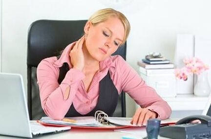 Der Grund für die Entwicklung der Gebärmutterhalsosteochondose