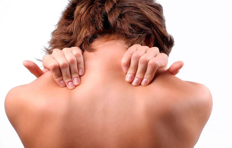 Schmerzen bei zervikaler Osteochondrose